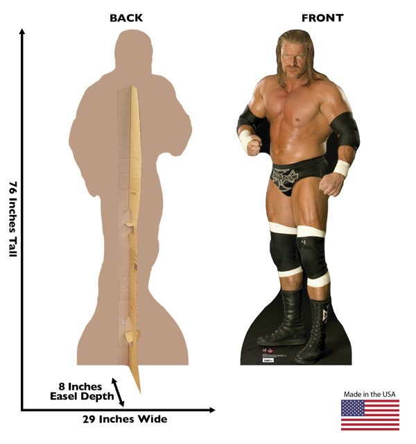 76'' WWE Cardboard Standup